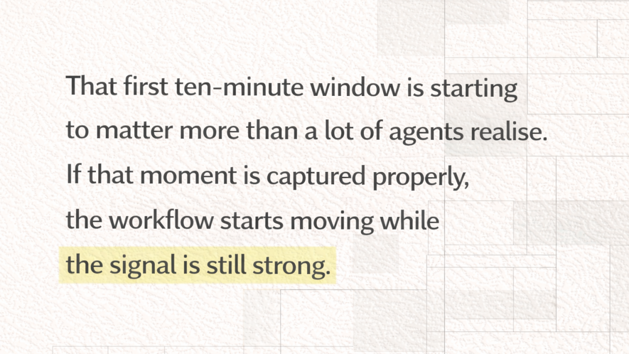 The Real Estate Agents Who Own the First Ten Minutes Will Win