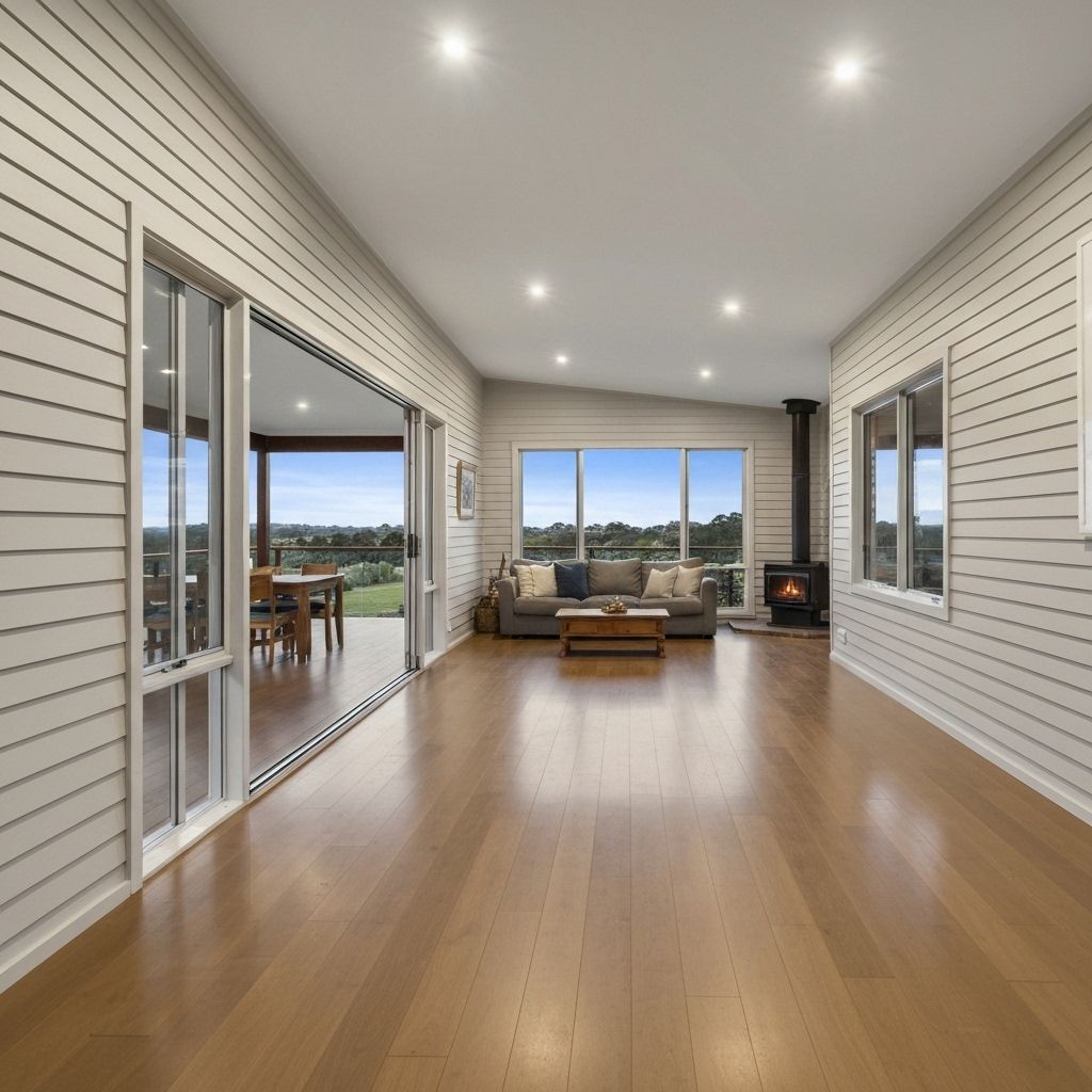 Modern Australian home with clean architectural lines